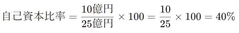 自己資本比率の計算方法